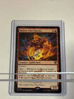 MTG Molten-Core Maestro Secrets of Strixhaven Regular - Image 1