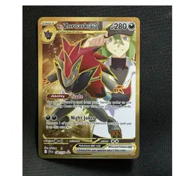 Pokemon TCG Nintendo N's Zoroark ex 189/159 Journey Together Hyper Rare Holo - Image 1