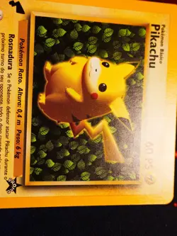 MP Pokemon (World Collection) PIKACHU Card BLACK STAR PROMO Set #1 Portuguese - Image 5