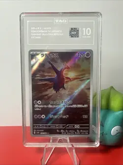 TAG 10 GEM MINT Highest Graded POKEMON 2024 Latios 070/064 Paradise Dragona - Image 1