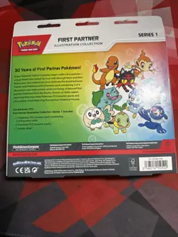 Pokemon TCG First Partner Illustration Collection Series 1 Kanto Promo 2 Packs - Image 2