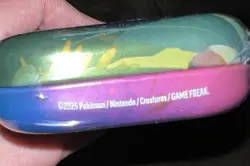 Pokemon Scarlet & Violet Prismatic Evolutions Mini Tin Leafeon NEW SEALED - Image 3
