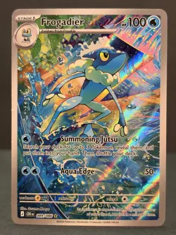 Frogadier 89/86 Illustration Rare Pokemon TCG - Chaos Rising NM - Image 1