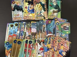 Dragon Ball GT Card Set approximately 30 holocards used - Image 1