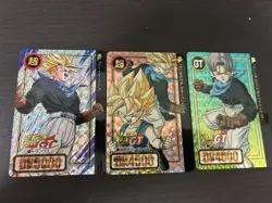 Dragon Ball GT Card Set approximately 30 holocards used - Image 2