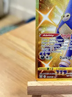Pokemon TCG Houndoom 179/163 Secret Rare NM Full Art Holo SWSH Battle Styles - Image 4