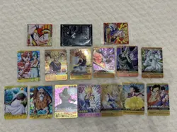 Dragon Ball Explosive Impact 13 Card Set Rare Gojita Vegito Janemba Used - Image 1