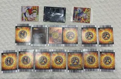 Dragon Ball Explosive Impact 13 Card Set Rare Gojita Vegito Janemba Used - Image 3