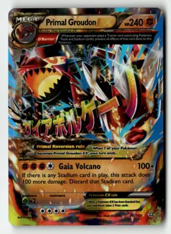 Primal Groudon EX (Omega) - XY - Primal Clash (PRC) 86/160 Pokemon - Image 1