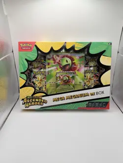 Pokemon TCG Ascended Heroes Mega EX Box Lot (3) Emboar Feraligatr Meganium NEW - Image 2
