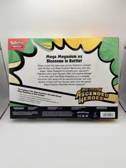 Pokemon TCG Ascended Heroes Mega EX Box Lot (3) Emboar Feraligatr Meganium NEW - Image 3