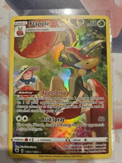 Holo Flapple TG02/TG30 Ultra Rare Astral Radiance Pokemon TCG - Image 1
