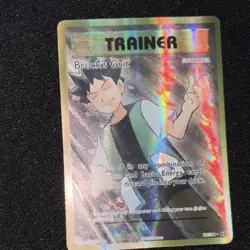 The Pokemon Company Brock's Grit 107/108 Evolutions Ultra Rare Full Art Holo EN - Image 5