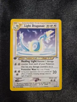 Pokemon 1st Edition Light Dragonair 22/105 Neo Destiny Regular - Image 2