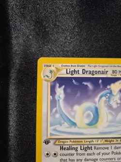 Pokemon 1st Edition Light Dragonair 22/105 Neo Destiny Regular - Image 3
