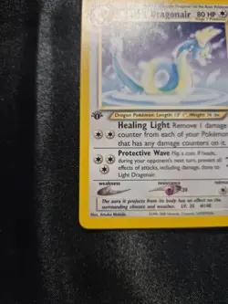 Pokemon 1st Edition Light Dragonair 22/105 Neo Destiny Regular - Image 4