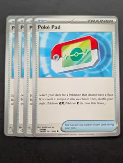 x4 Pokepad 081/088- ME03 Perfect Order - Pokemon TCG - Playset - Image 1