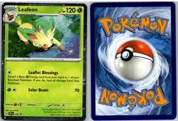 Leafeon (Cosmos Holo) 170 Holo Promo Scarlet & Violet Promo Pokemon NM - Image 3