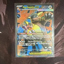 Pokemon TCG Mega Kangaskhan EX 164/132 Secret Rare Full Art Holo - Image 1
