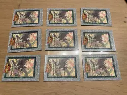 Dragon Ball Carddass Set USA 1996 Reflector Kira 1 Card 8 Normal Cards - Image 4