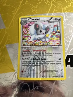 Pokemon Cinccino RC19/RC25 Legendary Treasures Radiant Collection Holo HP/Dmg - Image 1