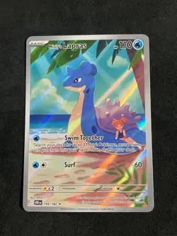 Pokemon TCG Misty's Lapras IR Destined Rivals 194/182 NM Condition - Image 1
