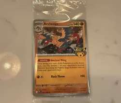 Pokemon Field Museum Fossil Exhibit Archeops Promo SEALED - In Hand! - Image 1