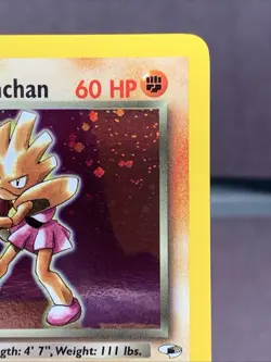 Pokemon TCG Gym Heroes Rocket's Hitmonchan Holo Rare 11/132 WOTC VTG NM- - Image 3