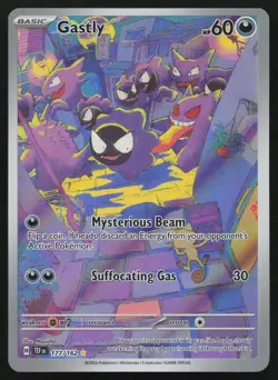 Gastly 177/162 Illustration Rare Temporal Forces Pokemon English NM - Image 1