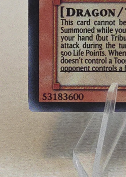 Yugioh Blue-Eyes Toon Dragon SRL-000 Spell Ruler Unlimited Secret Rare - Image 5