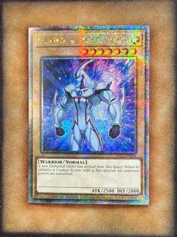 Yugioh Elemental HERO Neos TN23-EN006 Quarter Century Rare Limited Edition NM - Image 1