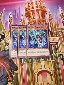 3X Fire King Avatar Kirin - SR14-EN007 - Common 1st Edition NM Yugioh - Image 1