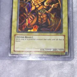 The Winged Dragon of Ra GBI-003 Holo Rare Yu-Gi-Oh Game Boy Promo Divine-Beast - Image 5