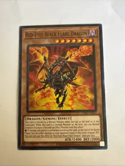 Yu-Gi-Oh! - Red-Eyes Black Flare Dragon - LDK2-ENJ02 - Unlimited NM - Image 1