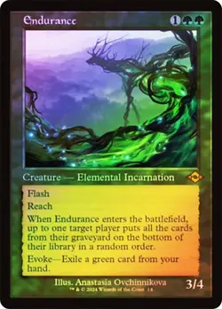 Endurance (Retro Frame) Modern Horizons 2 Foil NM Near Mint MTG Magic - Image 1