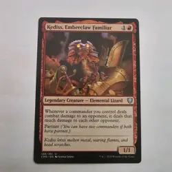 Kediss, Emberclaw Familiar Commander Legends Regular Magic The Gathering MTG - Image 1