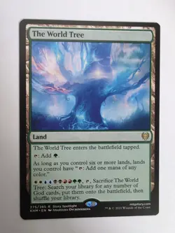 MTG The World Tree (KHM) Kaldheim Regular Rare 275/285 - Image 1