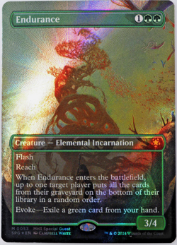 Endurance (Borderless) (Textured Foil) Special Guests NM Near Mint MTG Magic - Image 1