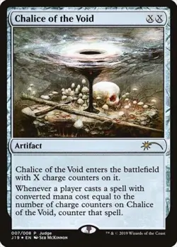 MTG English Chalice of the Void NM Foil Promos: Judge - Image 1