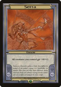 Serra Vanguard PLD Special MAGIC THE GATHERING MTG CARD ABUGames - Image 1