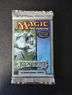 MTG Magic The Gathering Judgment Booster Pack Factory Sealed Vintage - Image 1