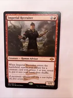 MTG Imperial Recruiter NM/M Modern Horizons 2 281/303 Mythic Rare - Image 1