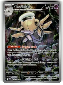 Pokemon TCG ME01: Mega Evolution #144/132 Shedinja NM - Image 1