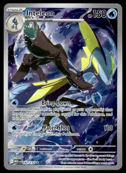 Pokemon TCG Mega Evolutions #142/132 Inteleon NM - Image 1
