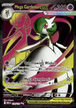 Pokemon TCG ME01: Mega Evolution #159/132 Mega Gardevoir ex - Image 1