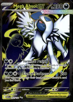 Pokemon TCG ME01: Mega Evolution #161/132 Mega Absol ex - Image 1