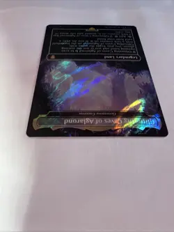 1x SURGE FOIL Glittering Caves of Aglarond, NM, LTC, Magic: the Gathering, MtG - Image 2