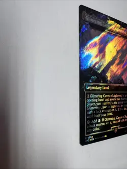 1x SURGE FOIL Glittering Caves of Aglarond, NM, LTC, Magic: the Gathering, MtG - Image 3