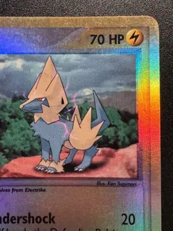 Manectric 39/109 EX Ruby & Sapphire Pokemon Card Reverse Holo Foil Rare LP - Image 4