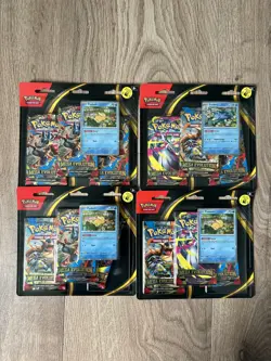 Pokemon TCG - Mega Evolution Triple Blister Psyduck/Golduck - New & Sealed - Image 1